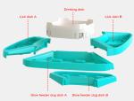 Pet Puzzle Slow Feeder IQ Interactive Training Toy