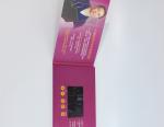 1.8" - 7" elegant printing video business cards for advertising promotion