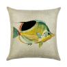 Buy cheap Beach Throw Pillow Covers Sea Theme Sea Horse-Seashell-Fish-Starfish Nautical Pillow Cases Home Decorative Cushion Cover from wholesalers