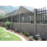 Buy cheap Home Garden tubular pool fencing Aluminum Profile Fence Black steel fence from wholesalers