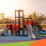 EPDM Rubber Granules Recycled Safety Colorful Granulated Rubber Surface