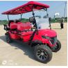 Buy cheap Rose Pink 4+2 Seat Electric Golf Cart 4kw Off-Road Model from wholesalers