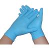 Buy cheap OEM Blue 8 Inch 100% Nitrile Disposable Gloves Small from wholesalers