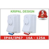 Buy cheap 16A 32A 63A 125A Interlocked Switched Socket Outlet Industrial Power product