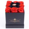 Buy cheap Preserved Roses Gift Eternal Rose In Square Flower Box Valentines Day Gifts from wholesalers