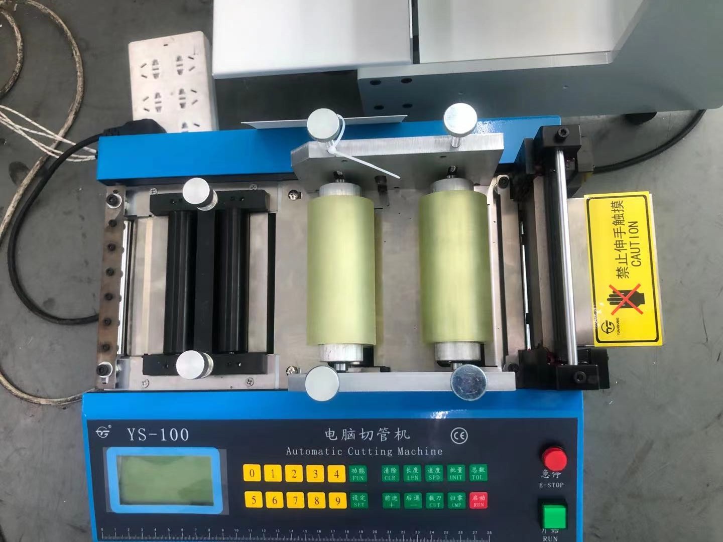 YS-100 Automatic PV String/Busbar Ribbon Cutting Machine With Straighten Part