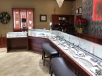 JS021 Luxurious free original design jewelry display showcase jewelry kiosk