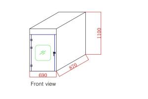 Buy cheap No Base Mechanical Interlock Stainless Steel 304 Transform Window from wholesalers