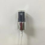 20 410 Silver/Black Shiny Aluminum Fine Mist Sprayer Pump 0.12cc Output