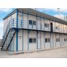 Buy cheap 15-35 years fireproof glass wool sandwich panel prefabricated house for worker house from wholesalers