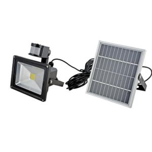 China IEC / CE Monocrystal Solar LED Flood Lights with PIR sensor on sale
