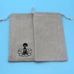 Jewelry Package Natural Color 10x12cm Jute Drawstring Bag