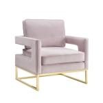 Buy cheap New design pink velvet fabric stainless steel frame chair for wedding party from wholesalers