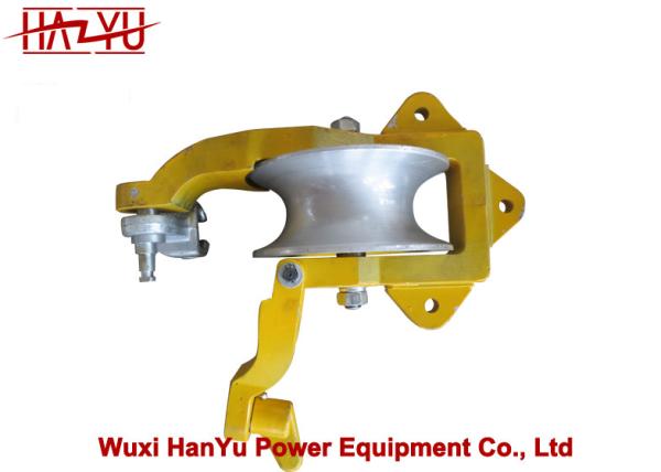 Buy cheap Crossarm Mounted Stringing Block 10kN Load Wire Stringing Blocks from wholesalers