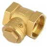 Buy cheap DN50 Female Thread Brass Non Return Swing Check Valve 232PSI from wholesalers