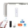Buy cheap 802.11bgn Smart Curtain Track Alexa Aluminium Automatic Curtain Rail from wholesalers