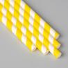 Buy cheap Colorful Stripe Box Packed Disposable Paper Straw Eco - Friendly from wholesalers
