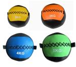 soft PVC medicine wall ball, soft medicine ball with handles, Fitness soft PU