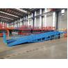 Buy cheap 10T Manual Vertical Mobile Dock Levelers Container Unloading Ramps from wholesalers