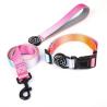 Buy cheap Polyester cute dog leash and collar set Anti Break Metal Buckle Lable With Handle from wholesalers