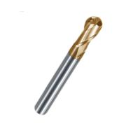 Buy cheap PM - 2B - R0.5S ~ R10.0 Solid Carbide Ball Nose End Mills , Miniature End Mills product