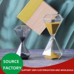 Gold Glass Hourglass 5 Minutes 15 Minutes 30 Minutes Diamond Hour Glass Free