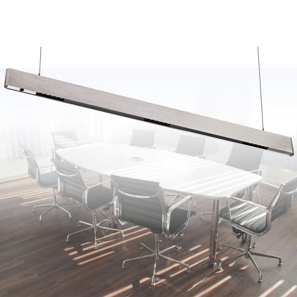 Buy cheap SMD Industrial Office Decorative 1100mm 240V White Linear Pendant Light from wholesalers