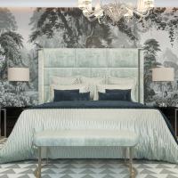 Buy cheap 2.0x2.2m Luxury Modern King Bed 1.5m White Bedroom Set Modern product