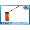 Buy cheap CE Certificated Entrance Barrier Gate LED Arm 6M Boom Length 0.9s-6s Speed from wholesalers