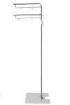 Buy cheap Metal Base Retail Floor Standing Sign Holders for Poster , 380mm Pole from wholesalers
