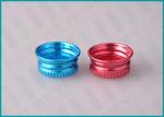20mm Colorful Aluminum Screw Top Cap For Face Care Emulsion Containers