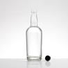 Buy cheap High Weight Square Clear Glass Bottle For Vodka Whiskey Rum Gin 250ml 500ml from wholesalers