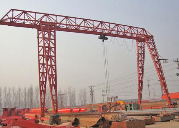 Buy cheap 16 Ton MH Truss Gantry Lifting Machine Open Ground / Warehouses Use from wholesalers