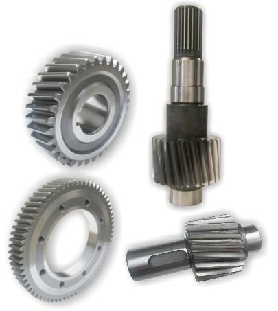 Buy cheap 20CrMnTi Crane Spare Parts Stainless Steel Large Cylindrical Gear Parts from wholesalers