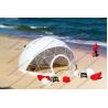 Buy cheap Beach Transparent Geodesic Dome Tent Oem Waterproof With Floor Sytem from wholesalers