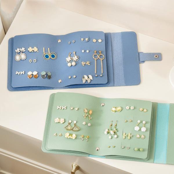 Buy cheap Travel Friendly Portable Jewelry Organizer Bag With PU And Rhinestone Material from wholesalers