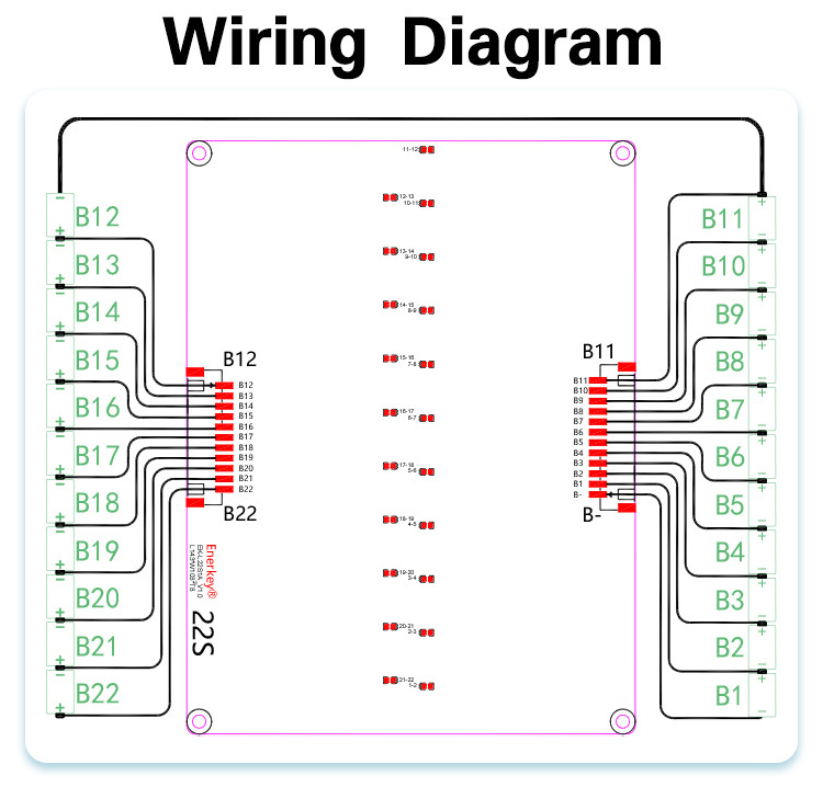 22S 1A BMS Active Balancer Li-Ion Lithium Lifepo4 Battery Equalizer For E Scooter