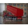 Buy cheap 45m3 bulk heavy duty tipper trailer , 5 axle dumper trailer with 13R22.5 Tyre, Sinomicc brand semi dump trailer from wholesalers