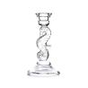 Buy cheap Hot sales customized Sea horse clear crystal glass candelabra candlestick holder from wholesalers
