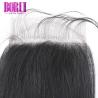 Buy cheap Pre Plcuked Human Hair Lace Closure Hd Transparent Lace Brazilian Body Wave from wholesalers