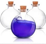 Custom Size Accepted Industrial Cosmetic Square and Round Perfume Glass Bottle
