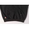 Buy cheap Black Towel Embroidered Mens Hoodie 320gram 65% Polyester 35% Cotton from wholesalers