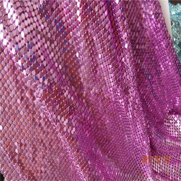 Top quality hot sale cheap beautiful and colorful Metal Flake Cloth Fabric metal