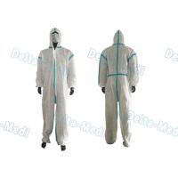 Buy cheap PP White Disposable Protective Coveralls Overalls Disposable Protective Clothing product
