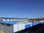 Low Cost Steel Structure Prefab Sandwich Panel House Construction Camp For