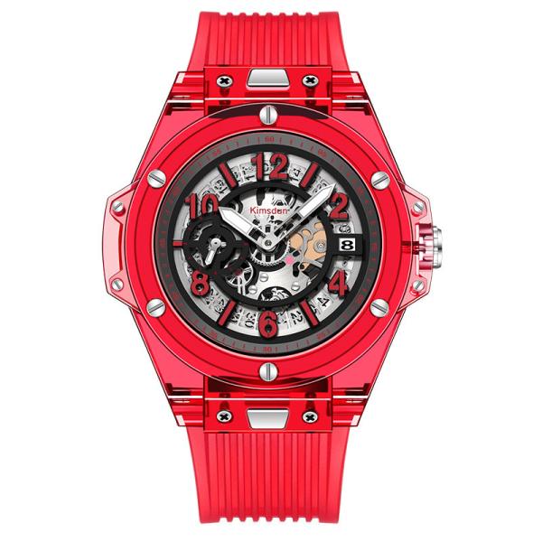 Buy cheap Transparent Silicone Lovers Quartz Crystal Watch Waterproof Fashion from wholesalers