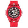 Buy cheap Japanese Quartz Crystal Watch Waterproof Fashion Transparent Silicone Lovers from wholesalers