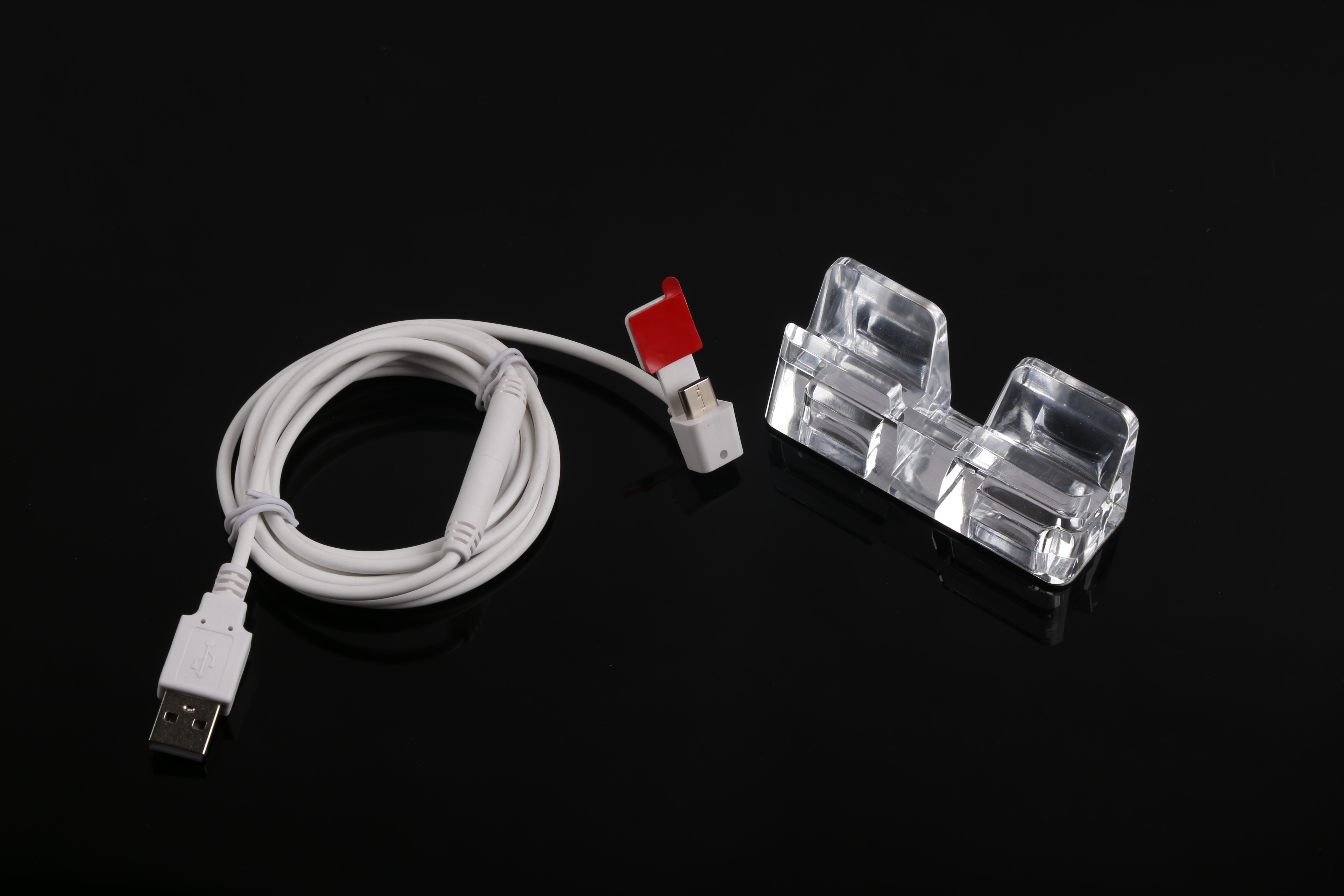 COMER Security Alarm 2 USB port Anti-Lost System Table Display Cell Phone acrylic Stands Holders