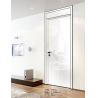 Buy cheap Aluminum frame Single leaf aluminum plain bedroom interior doors from wholesalers