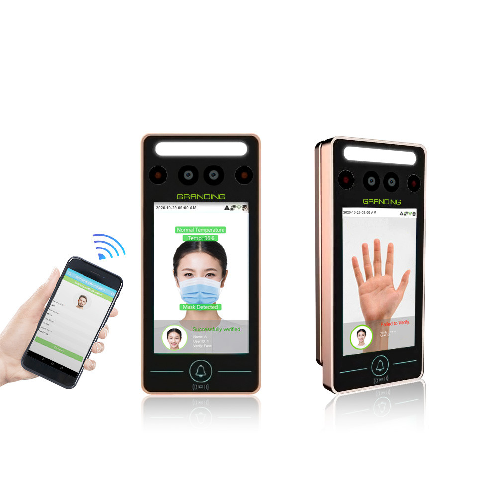 Buy cheap 125Khz Video Intercom Doorbell Linux Face Recognition Biometric Machine from wholesalers